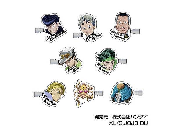 JoJo's Bizarre Adventure: Diamond Is Unbreakable Collection Hair Clips: 1Box (10pcs)