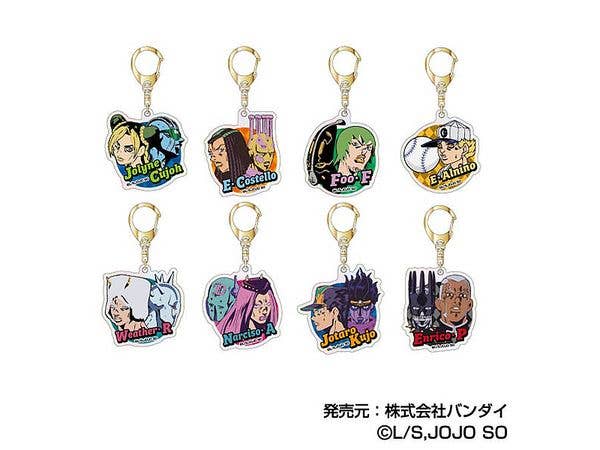JoJo's Bizarre Adventure: Stone Ocean Vol.2 Aurora Acrylic Keychain: 1Box (8pcs)