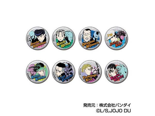 JoJo's Bizarre Adventure: Diamond Is Unbreakable Vol.2 Glitter Can Badge: 1Box (8pcs)