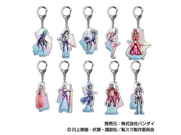 That Time I Got Reincarnated As A Slime: Aurora Acrylic Keychain Letter Collection: 1Box (10pcs)
