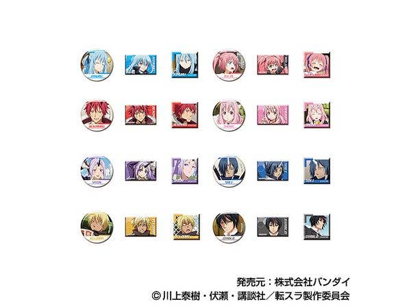 That Time I Got Reincarnated As A Slime: Various Petit Can Badges: 1Box (48pcs)