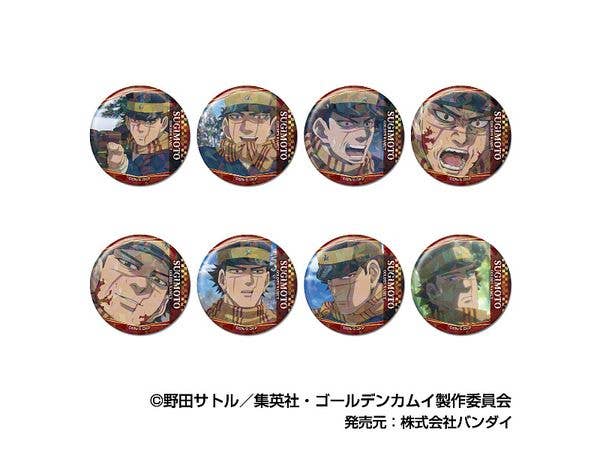 Golden Kamuy: Memory Kiratto Can Badge Sugimoto Saichi Box 1Box 8Pcs