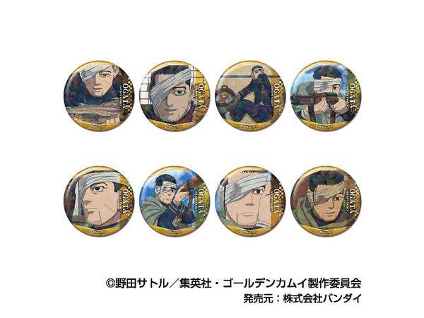 Golden Kamuy: Memory Kiratto Can Badge Ogata Hyakunosuke Box 1Box 8Pcs