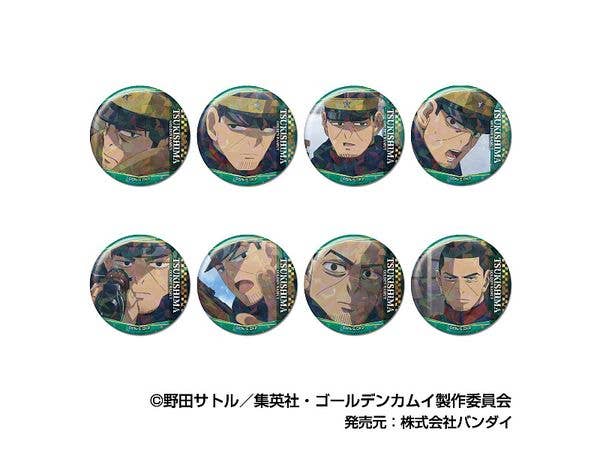 Golden Kamuy: Memory Kiratto Can Badge Sergeant Tsukishima Box 1 Box 8Pcs
