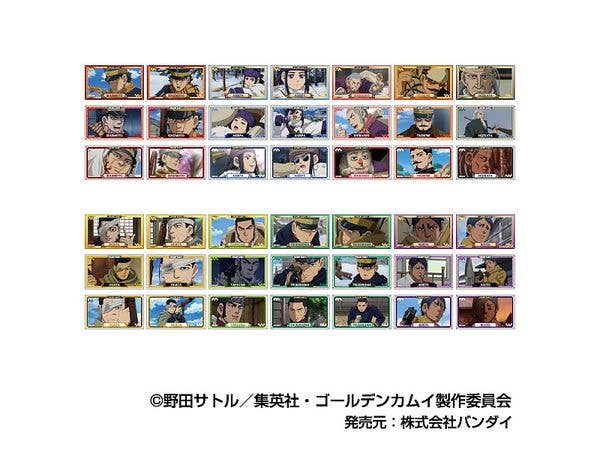 Golden Kamuy: Memory Cut Stickers 1 Box 14Pcs
