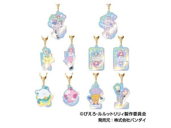 Magical Sisters Lullutto Lily: Aurora Acrylic Keychain 1 Box 10Pcs