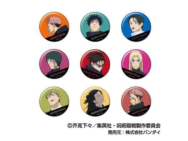 Tv Anime Jujutsu Kaisen: The Culling Game: Can Badge 1 Box 9Pcs