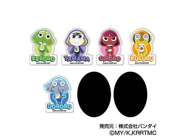 Sgt. Frog Revival: Earth is Immediately in Danger of Destruction! (New Movie Version): 360 Character Clips, 1 Box of 7pcs