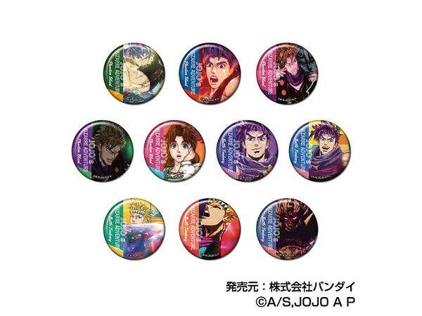 JoJo's Bizarre Adventure: Memory Can Badge JoJo's Bizarre Adventure Phantom Blood / Battle Tendency 1Box 10pcs