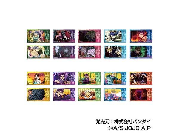 JoJo's Bizarre Adventure: Memory Cut Stickers JoJo's Bizarre Adventure Phantom Blood / Battle Tendency 1Box 10pcs