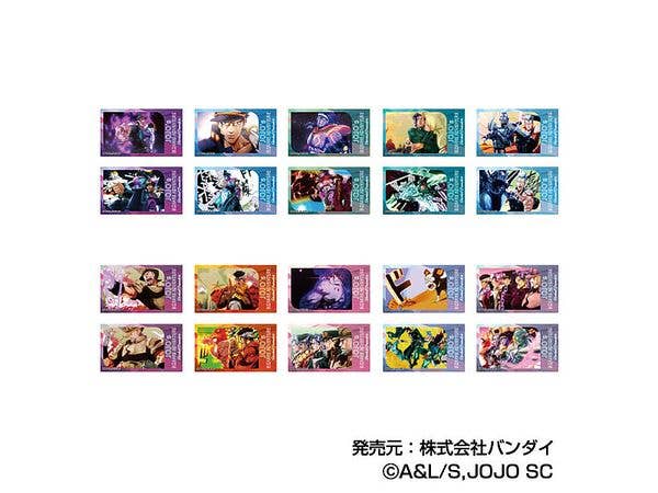 JoJo's Bizarre Adventure: Memory Cut Stickers JoJo's Bizarre Adventure Stardust Crusaders 1Box 10pcs