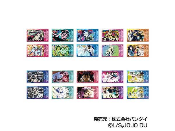 JoJo's Bizarre Adventure: Memory Cut Stickers JoJo's Bizarre Adventure Diamond is Unbreakable 1Box 10pcs