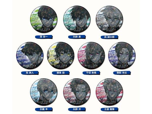 Blue Lock: Kiratto Can Badge Letter Collection: 1Box (10pcs)