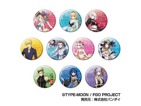 Fate/Grand Order: Glitter Can Badge C Box 1Box 10pcs