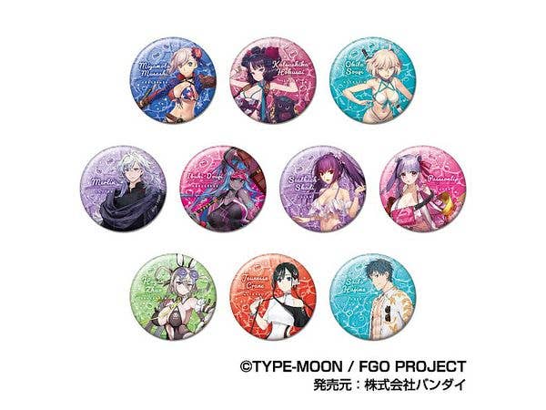 Fate/Grand Order: Glitter Can Badge E Box 1Box 10pcs