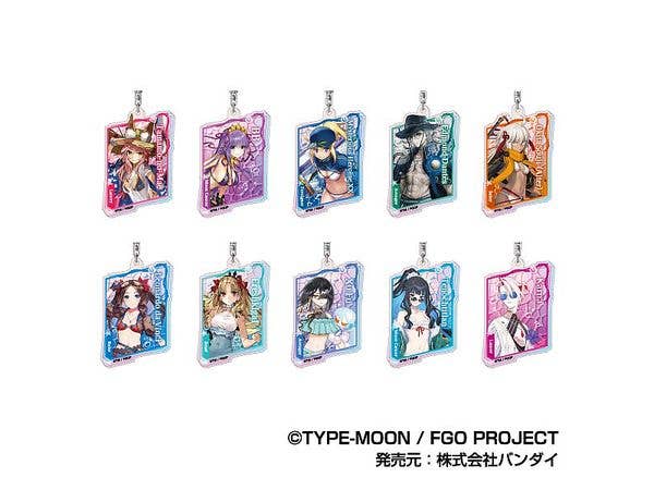 Fate/Grand Order: Aurora Acrylic Keychain D Box 1Box 10pcs