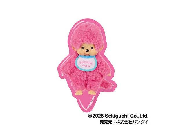 Monchhichi: Hair Clip Plus 03 Monchhichi Colors Berry Pink