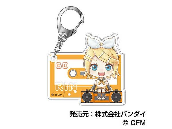 Hatsune Miku: Acrylic Keychain Chocomari 04 Kagamine Rin