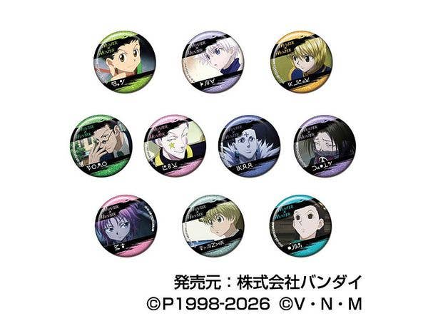 HUNTER x HUNTER: Memory Glitter CAN Badge 1 Box (10pcs)