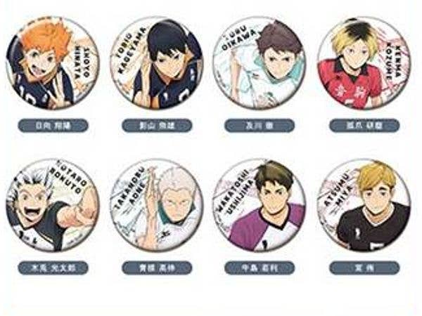 Haikyu!!: Can Badge 1Box 8pcs
