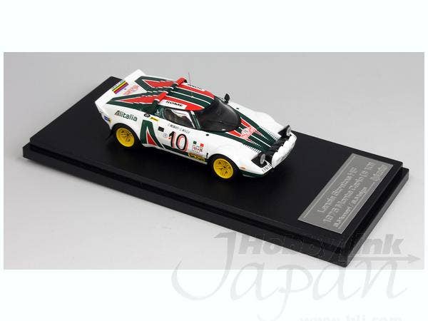 KYOSHO 08130C Scale 1/18 | LANCIA STRATOS HF (night version) N 5 2nd RALLY TOUR DE CORSE 1976 B.DARNICHE - A.MAHE BLUE