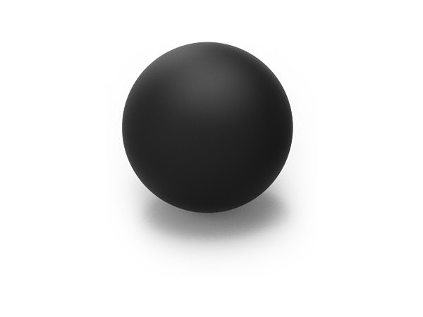 Neodymium Magnet Ball Type Black 4.0mm (10pcs)
