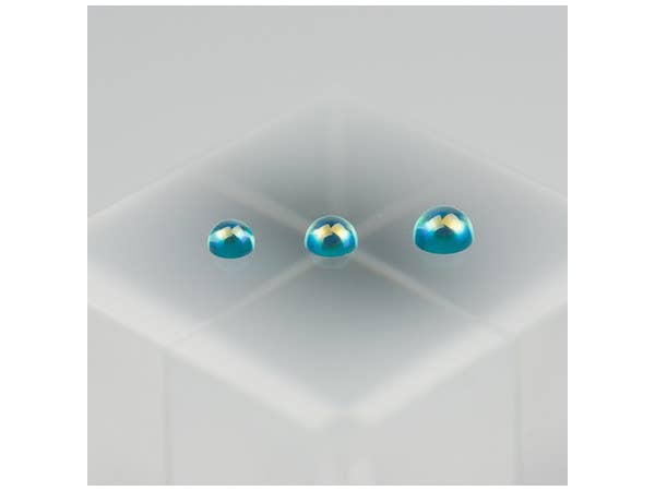 VC Dome 2 Ocean Blue M 3.0mm-4.0mm (9pcs)