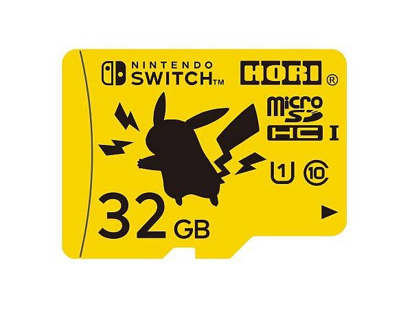 Nintendo Switch: Pokemon microSD Card 32GB Pikachu