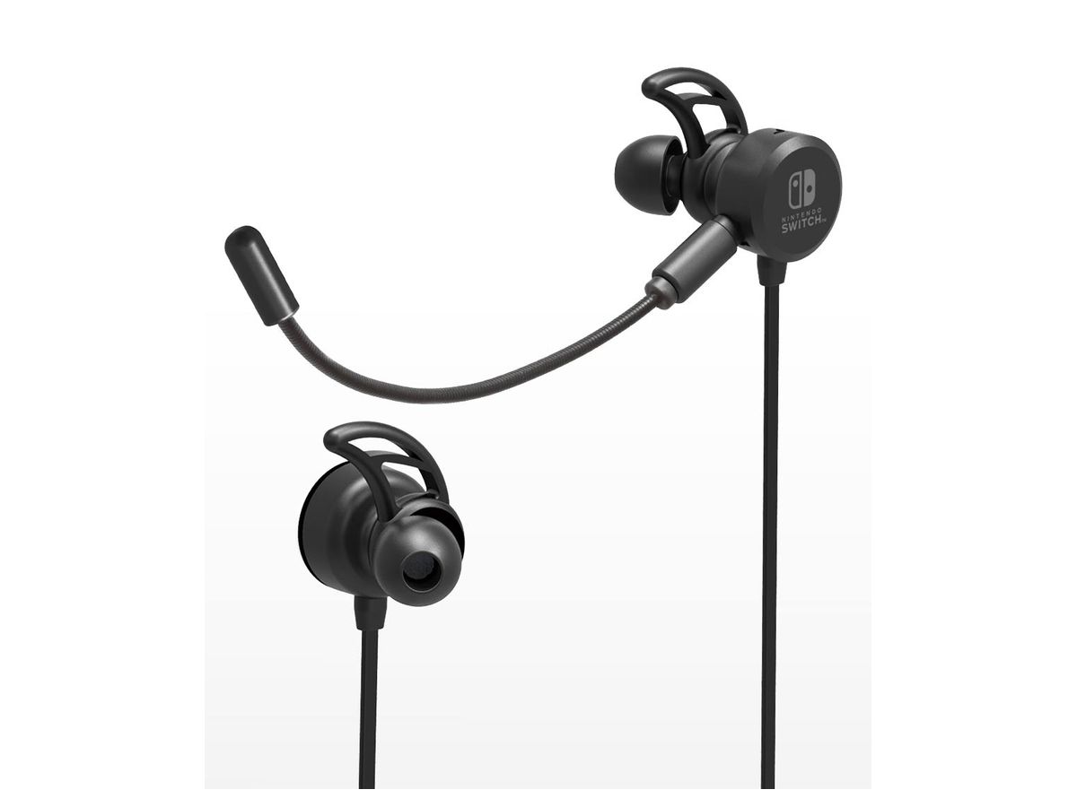 Nintendo Switch: Hori Gaming Headset In-Ear Black