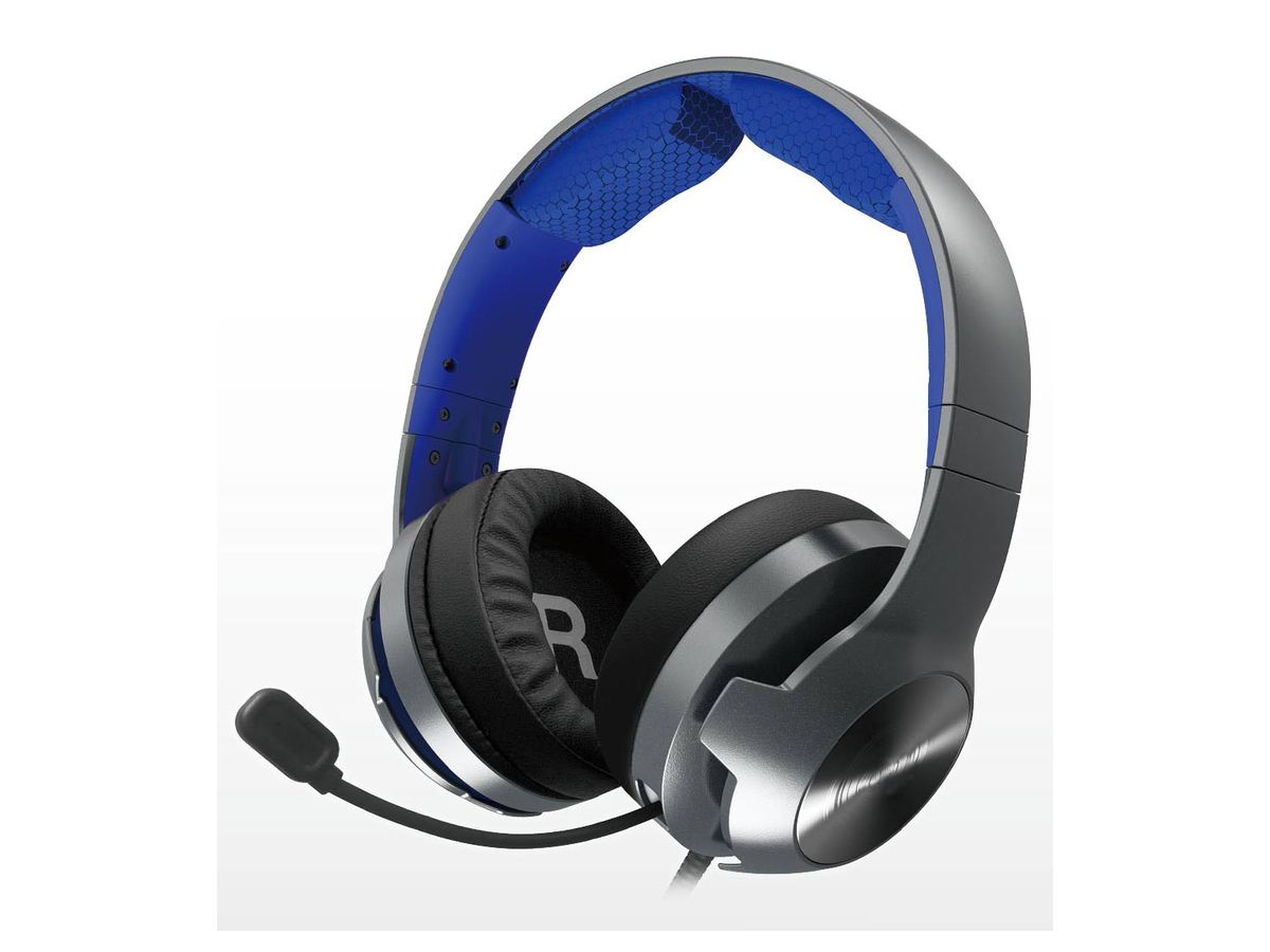 PlayStation 4: Hori Gaming Headset Professional Blue