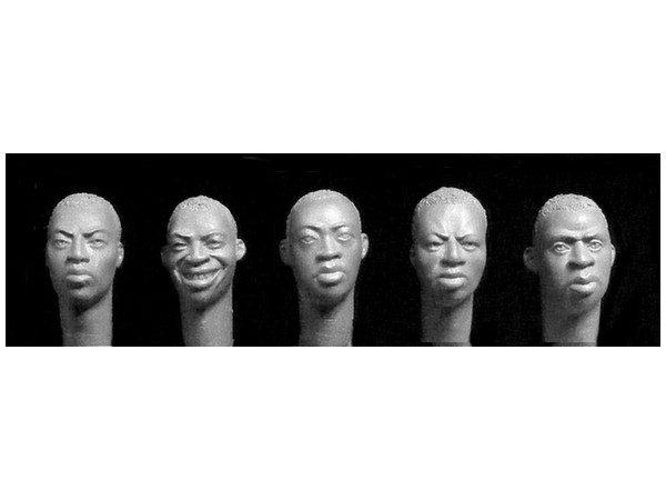 Sub-Saharan Africans (5 Heads)