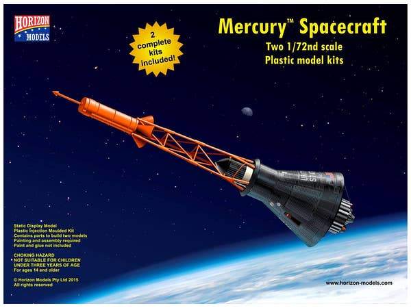 Mercury Spacecraft (Twin Pack)