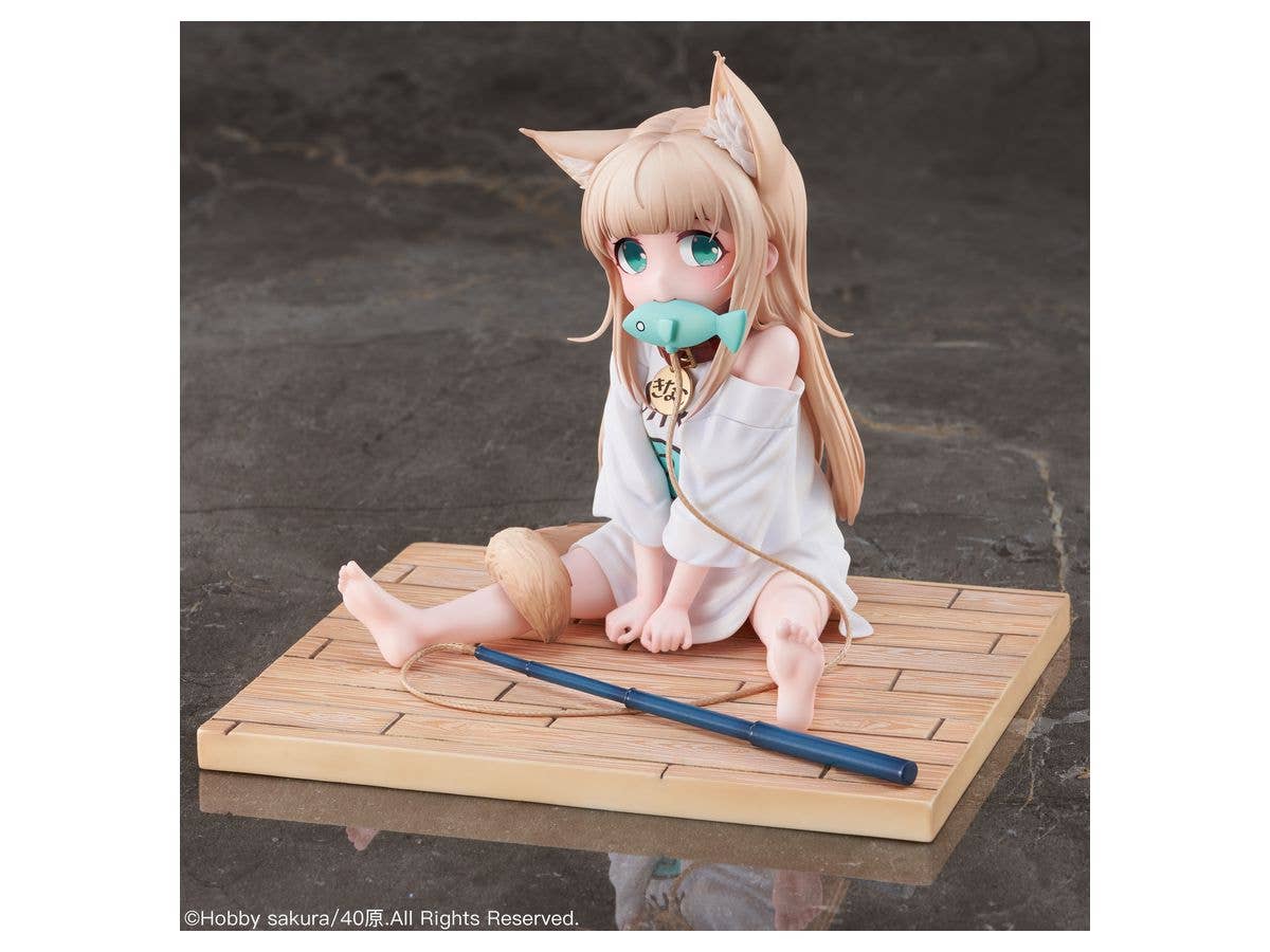 My Cat Is A Kawaii Girl Kinako Sitting Fish Ver. Figure