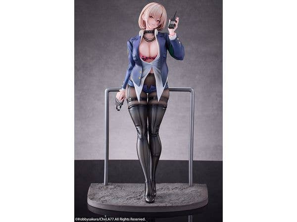 Naughty Police Woman illustration by CheLA77 Figure