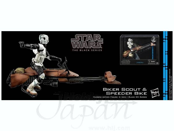 6inch (Black): Scout Trooper & Speeder Bike