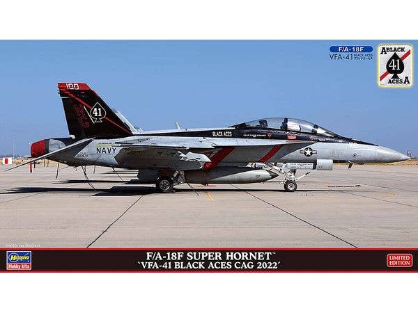 F/A-18F Super Hornet VFA-41 Black Aces CAG 2022