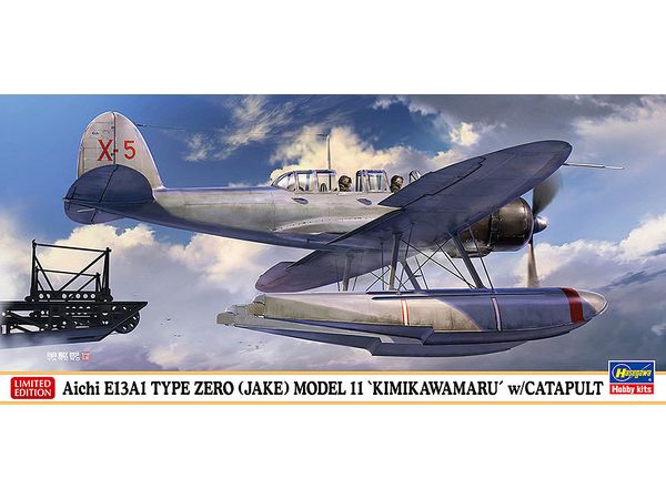 Aichi E13A1 Type 0 Water Reconnaissance Aircraft Type 11 Kimikawa Maru Equipped Aircraft w/Catapult