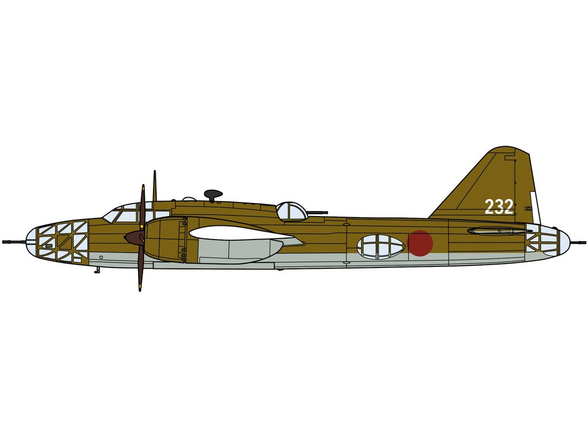 Mitsubishi Ki67 Type 4 Heavy Bomber Hiryu 4th Instruction Squadron