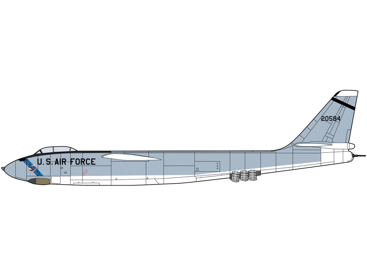 B-47E Stratojet 100th Bomber Wing w/RATO