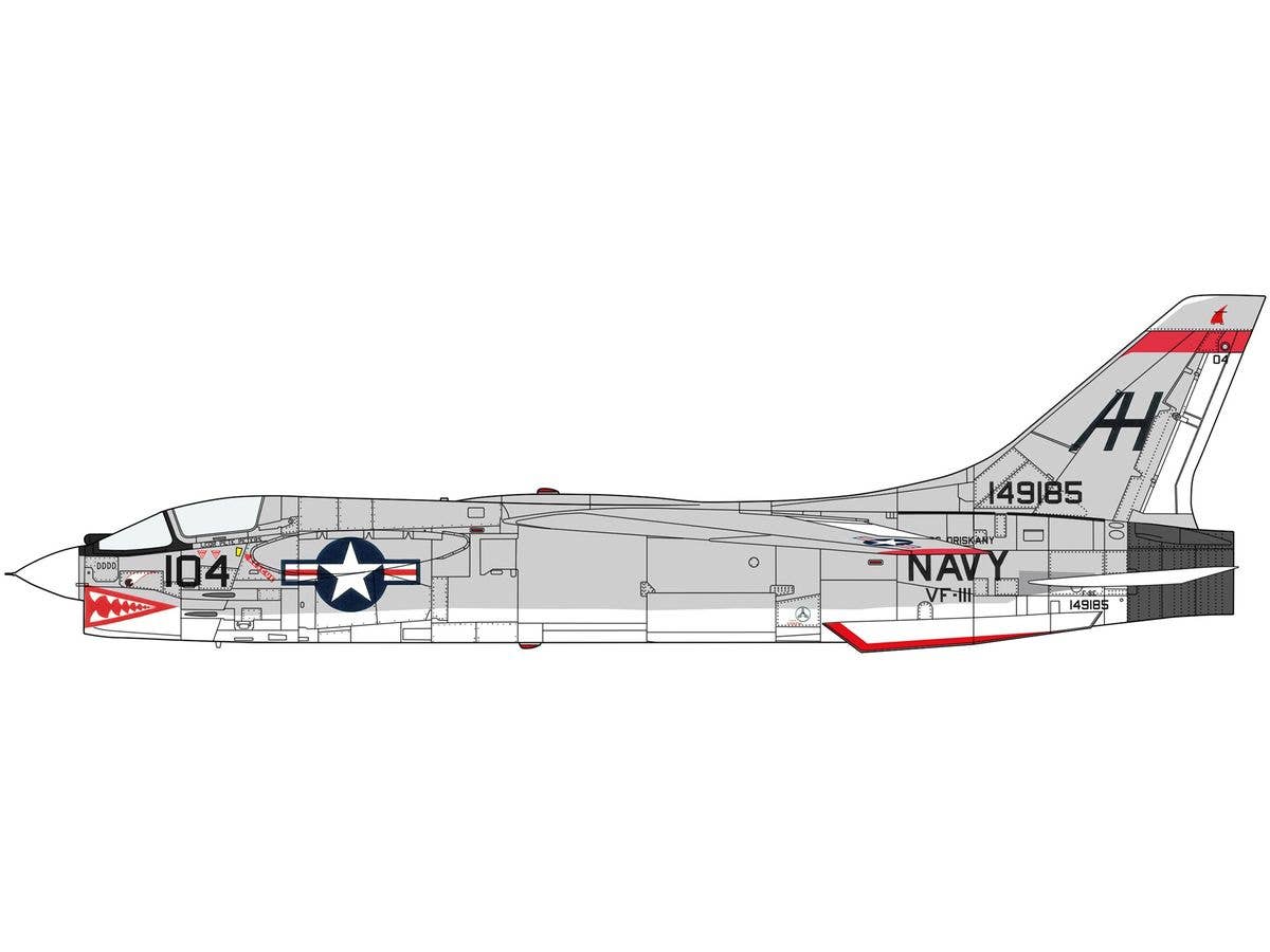 F-8E Crusader VF-111 Sundowners