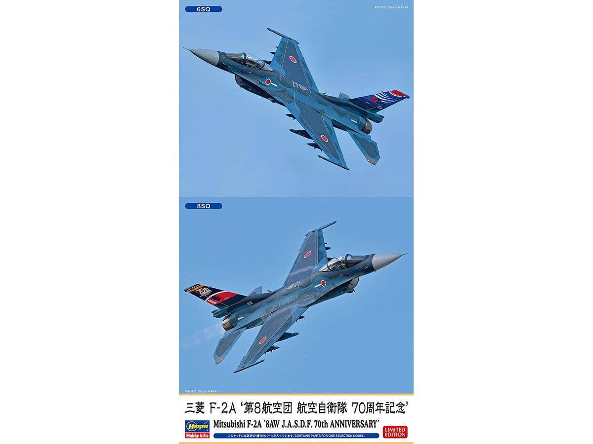 Mitsubishi F-2A 8AW J.A.S.D.F. 70th ANNIVERSARY