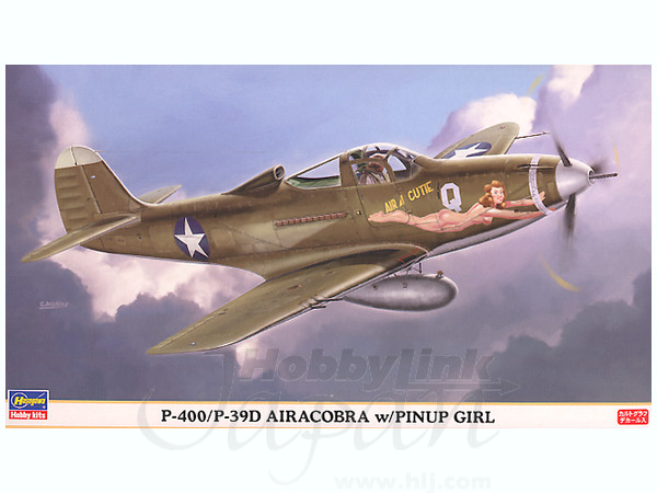 P-400/P-39D Air Cobra w/Pin-Up Girl