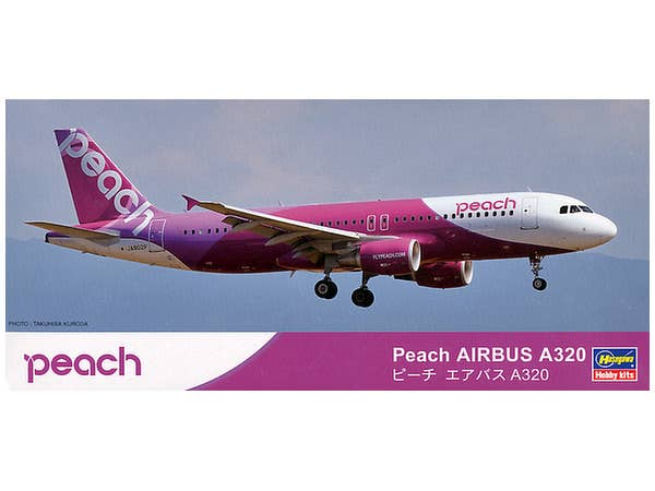 ピーチ A320neo 1/200 Peachオリジナル 1:200 A320neo スケールモデル JA215P - Peach