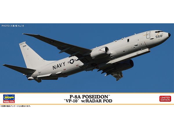 P-8A Poseidon 10th Patrol Squadron w/Radar Pod