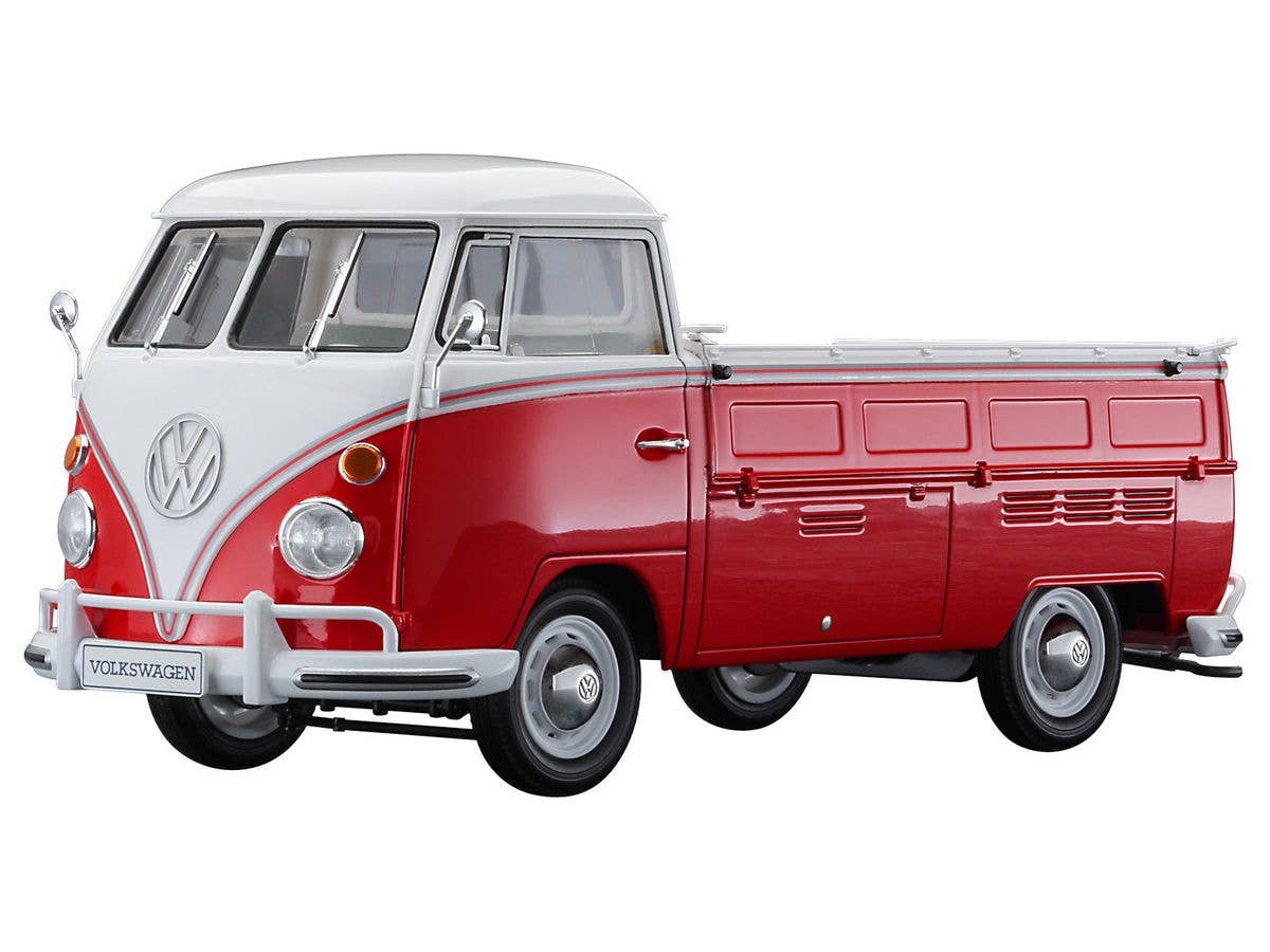 Volkswagen Type 2 Pickup Truck Red / White Color