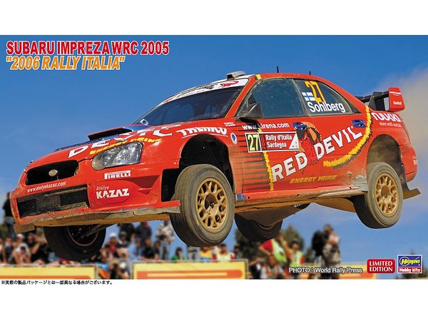 Subaru Impreza WRC 2005 2006 Rally Italy