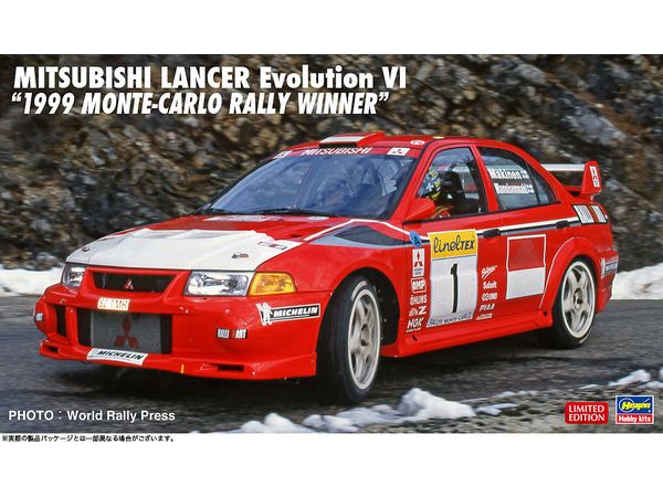 Mitsubishi Lancer Evolution VI 1999 Monte Carlo Rally Winner