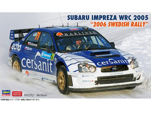 Subaru Impreza WRC 2005 2006 Swedish Rally