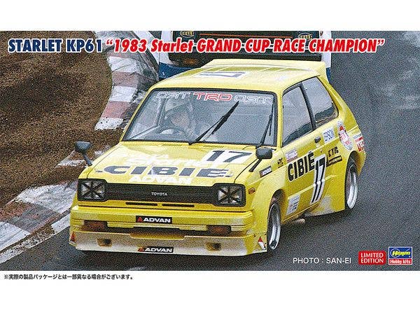STARLET KP61 1983 Starlet GRAND CUP RACE CHAMPION