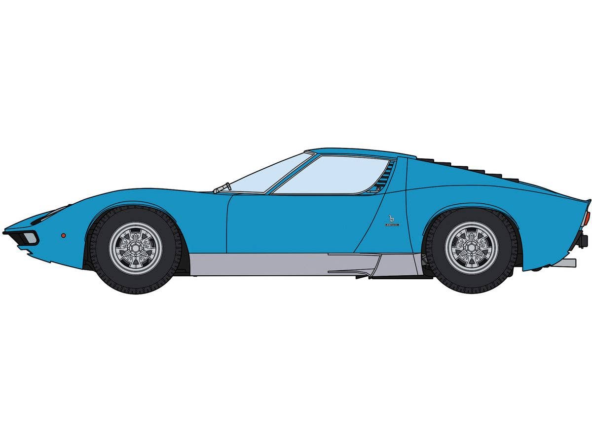Lamborghini Miura P400 SV Blue Body